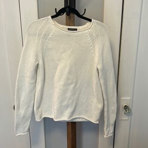 White J Crew Sweater